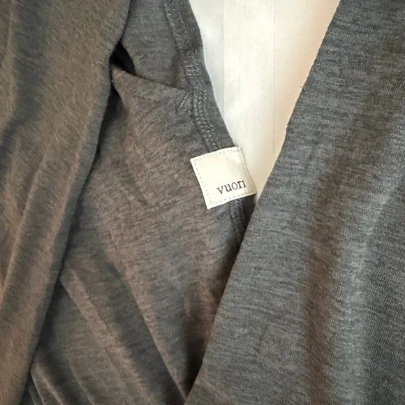 Vuori Olive Green Short-Sleeve Relaxed Jumpsuit - Picture 3 of 4